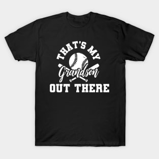 Baseball Grandma Baseball Grandpa T-Shirt